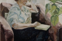 Ritratto  olio su tela  cm. 45x35  (collezione privata)  (1991)