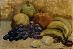 Autunno  - olio su tela  cm.30x40 (collezione privata)  (1962)