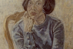 Angela  olio su tela  (collezione privata)  (1968)