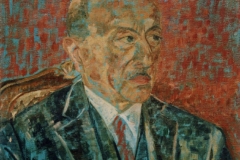 Mio padre  olio su tela  cm.45x40 (collezione privata)   (1970)