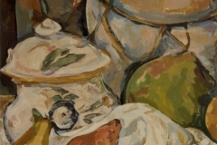 Copia da Cézanne  tempera su cartoncino  (1987)