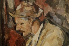 Copia da Cézanne  tempera su carta  (1987)