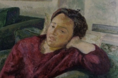 Chiara  olio su tela  cm. 60x50 (collezione privata)  (1998)
