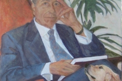 RITRATTO -  olio su tela cm.70x50  (collezione privata)  (2008)