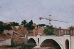 Ponte Principe Amedeo -  olio su tela cm.50x60  (1999)