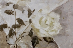 Composizione in bianco   - olio su tela  cm. 40x30  (2006)