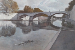 Ponte Sisto - olio su tela cm 55x80  (2020)